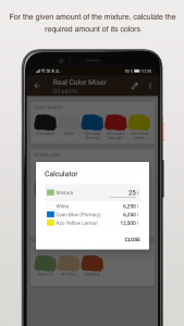 اسکرین شات برنامه Real Color Mixer 6