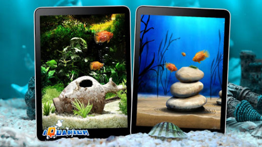اسکرین شات برنامه iQuarium - virtual fish 2