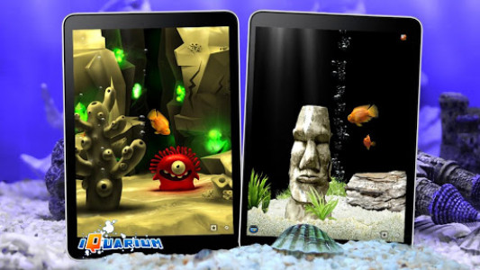 اسکرین شات برنامه iQuarium - virtual fish 4