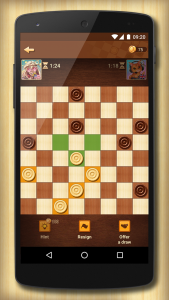 اسکرین شات 3 بازی Checkers Online