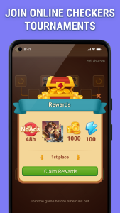 اسکرین شات 6 بازی Checkers Online