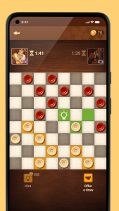 اسکرین شات بازی Checkers - multiplayer 4