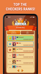 اسکرین شات 8 بازی Checkers Online