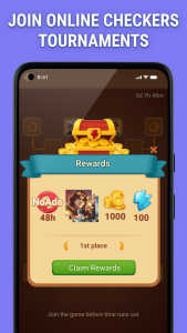 اسکرین شات 5 بازی Checkers Online
