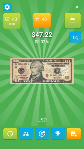اسکرین شات بازی Money Clicker Game 1