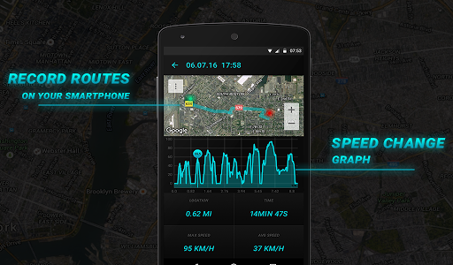 اسکرین شات برنامه Speedometer PRO 6