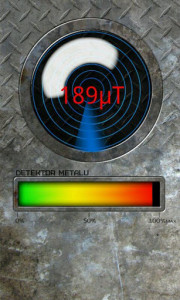 اسکرین شات برنامه Metal detector 2