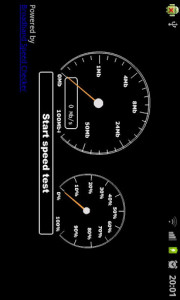 اسکرین شات برنامه Internet Speed Test 1