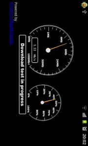 اسکرین شات برنامه Internet Speed Test 2