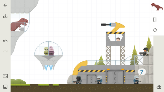 اسکرین شات 2 برنامه Toon Blocks: Build Anything