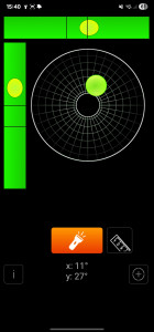 اسکرین شات 5 برنامه Bubble Level Galaxy