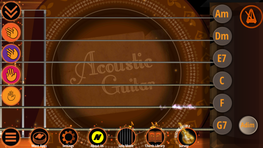 اسکرین شات 1 برنامه Acoustic Guitar