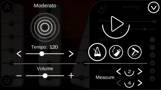 اسکرین شات 6 برنامه Electric Guitar