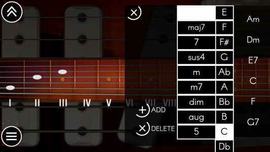 اسکرین شات برنامه Electric Guitar 4