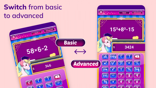 اسکرین شات برنامه Unicorn Calculator 8