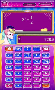 اسکرین شات برنامه Unicorn Calculator 7