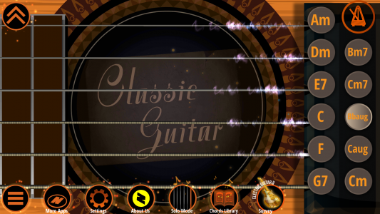 اسکرین شات برنامه Classic Guitar 1