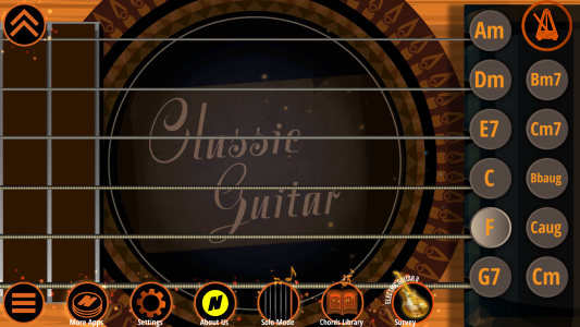 اسکرین شات برنامه Classic Guitar 7