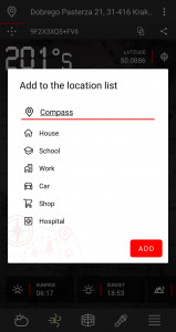 اسکرین شات برنامه Perfect Compass (with weather) 3