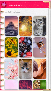 اسکرین شات برنامه Unicorn Diary (lock - PIN) 8
