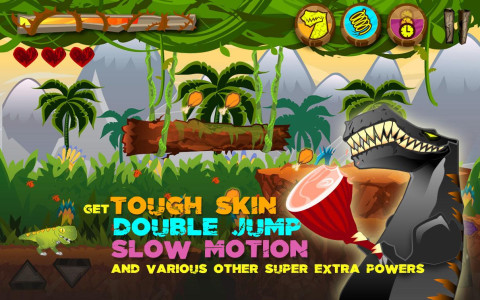 اسکرین شات 1 بازی Dino the Beast Dinosaur Game