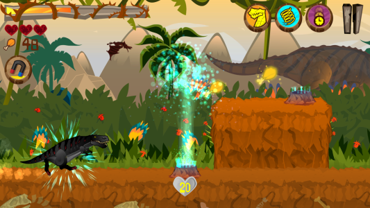 اسکرین شات 7 بازی Dino the Beast Dinosaur Game