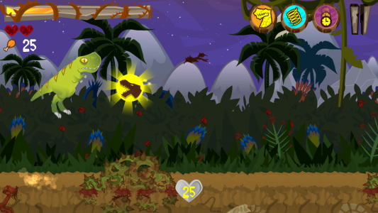 اسکرین شات بازی Dino the Beast Dinosaur Game 5