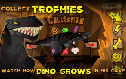 اسکرین شات بازی Dino the Beast Dinosaur Game 3