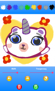اسکرین شات برنامه Kittycorn Diary (with password) 5