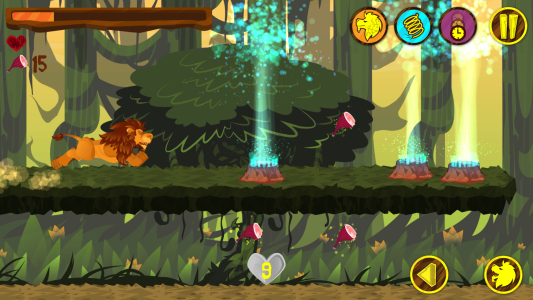 اسکرین شات 1 بازی Lion Run