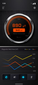 اسکرین شات برنامه Metal Detector 2