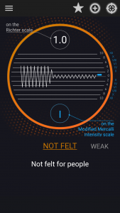 اسکرین شات برنامه Vibration Meter and detector 4