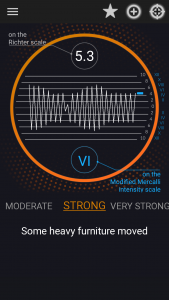 اسکرین شات برنامه Vibration Meter and detector 6