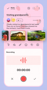 اسکرین شات برنامه Notepad (with Pin code) 6