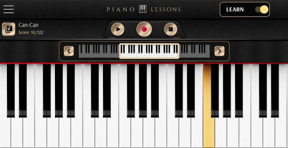 اسکرین شات برنامه Piano Lessons 6