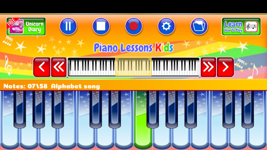 اسکرین شات بازی Piano Lessons Kids 5