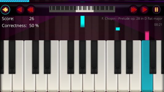 اسکرین شات برنامه Piano Music Game 2