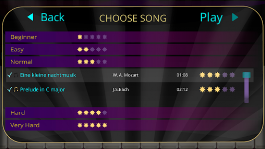 اسکرین شات برنامه Piano Music Game 4