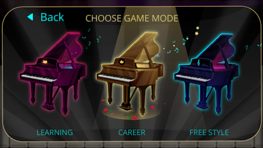 اسکرین شات برنامه Piano Music Game 3