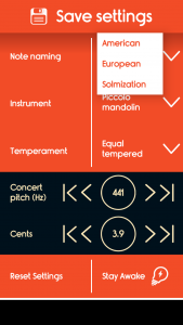 اسکرین شات برنامه Master Mandolin Tuner 4