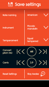 اسکرین شات برنامه Master Mandolin Tuner 2