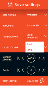 اسکرین شات برنامه Master Trumpet Tuner 6