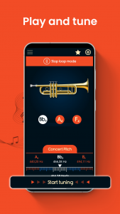 اسکرین شات برنامه Master Trumpet Tuner 3