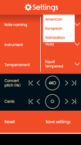 اسکرین شات برنامه Master Viola Tuner 6