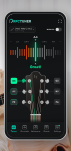 اسکرین شات 2 برنامه Perfect Tuner