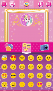 اسکرین شات برنامه Unicorn Invitations Cards 5