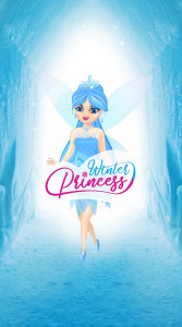 اسکرین شات برنامه Winter Princess Diary (with lo 1