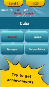 اسکرین شات بازی Countries Capitals Quiz 4
