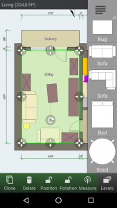 اسکرین شات برنامه Floor Plan Creator 2