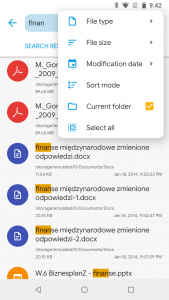 اسکرین شات برنامه Solid Explorer File Manager 3